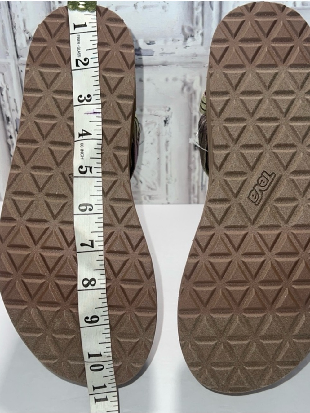 Teva size 9 Flatform Sandals - Picture 7 of 8